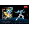 HSANHE 2808 non  THIÊN THẦN CÓ THỂ bộ đồ chơi xếp lắp ráp ghép mô hình Gundam MOBILE SUIT Đại Chiến Gundam 543 khối