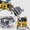 SEMBO 203301 non  THÁM HIỂM MẶT TRĂNG bộ đồ chơi xếp lắp ráp ghép mô hình Space Flight Thám Hiểm Không Gian 702 khối
