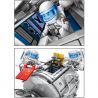 SEMBO 203302 non  TÀU VŨ TRỤ bộ đồ chơi xếp lắp ráp ghép mô hình Space Flight Thám Hiểm Không Gian 804 khối