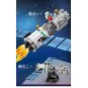 SEMBO 203302 non  TÀU VŨ TRỤ bộ đồ chơi xếp lắp ráp ghép mô hình Space Flight Thám Hiểm Không Gian 804 khối