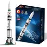 SEMBO 203305 non  ROCKET NGÀY 1 THÁNG 3 bộ đồ chơi xếp lắp ráp ghép mô hình Space Flight Thám Hiểm Không Gian 2147 khối