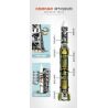 SEMBO 203306 non  BỆ PHÓNG VỆ TINH DONGFANGHONG bộ đồ chơi xếp lắp ráp ghép mô hình Space Flight Thám Hiểm Không Gian 1627 khối