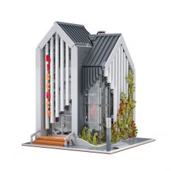 MorkModel 011001 Mork Model 011001 MouldKing 16022 Mould King 16022 SX 8004 non  THƯ VIỆN HIỆN ĐẠI bộ đồ chơi xếp lắp ráp ghép mô hình Creator MODERN LIBRARY Sáng Tạo 2734 khối