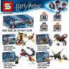 SHENG YUAN SY SY1203C 1203C SY1203D 1203D non  HARRY POTTER MINIFIGURE CẢNH 4 bộ đồ chơi xếp lắp ráp ghép mô hình Chú Bé Phù Thủy 384 khối
