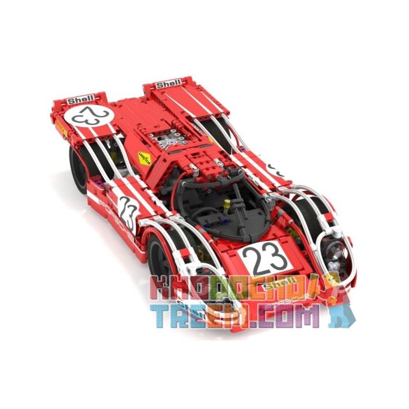 REBRICKABLE MOC-3600 3600 MOC3600 non  PORSCHE 917K SỐ 23. bộ đồ chơi xếp lắp ráp ghép mô hình  PORSCHE 917K NO.23 Kỹ Thuật Công Nghệ Cao Mô Hình Phương Tiện 1895 khối
