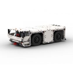 REBRICKABLE MOC-26069 26069 MOC26069 non  MÁY BAY LỰC ĐẨY KÉO bộ đồ chơi xếp lắp ráp ghép mô hình  AIRCRAFT PUSHBACK TRACTOR Kỹ Thuật Công Nghệ Cao Mô Hình Phương Tiện 1997 khối