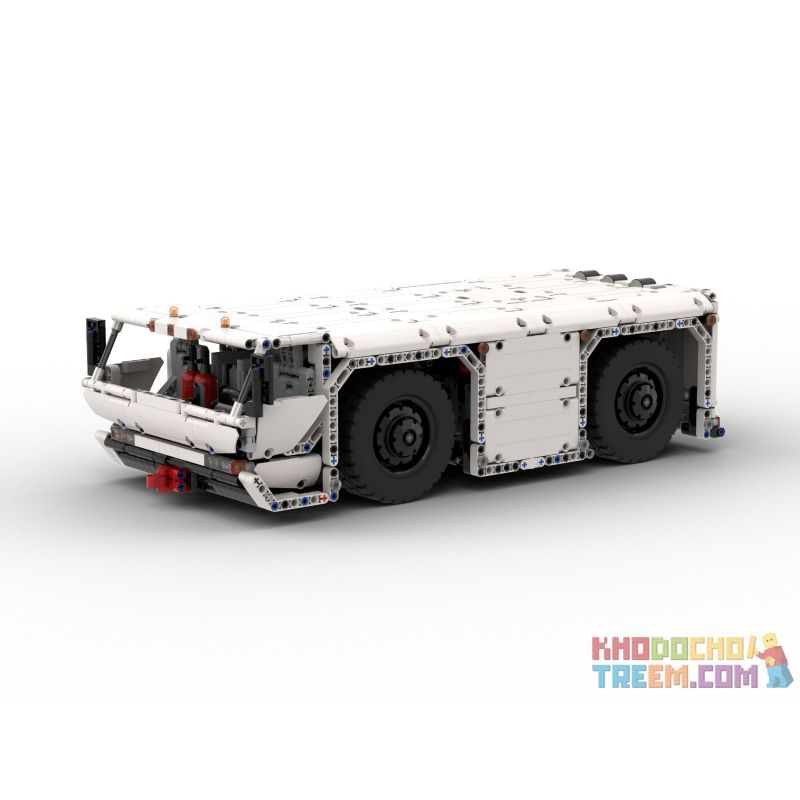 REBRICKABLE MOC-26069 26069 MOC26069 non  MÁY BAY LỰC ĐẨY KÉO bộ đồ chơi xếp lắp ráp ghép mô hình  AIRCRAFT PUSHBACK TRACTOR Kỹ Thuật Công Nghệ Cao Mô Hình Phương Tiện 1997 khối