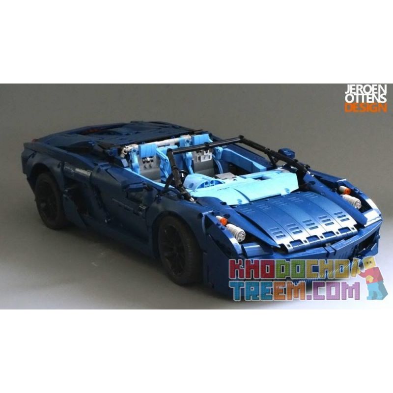 CAROLYN CJ-2003 2003 CJ2003 REBRICKABLE MOC-31199 31199 MOC31199 non  SIÊU XE MUI TRẦN tỷ lệ 1:8 bộ đồ chơi xếp lắp ráp ghép mô hình  THE PF TRIBUTE A CONVERTIBLE SUPERCAR Kỹ Thuật Công Nghệ Cao Mô Hình Phương Tiện 2728 khối