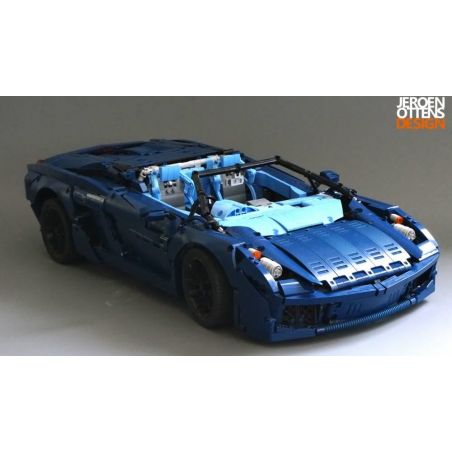 CAROLYN CJ-2003 2003 CJ2003 REBRICKABLE MOC-31199 31199 MOC31199 non  SIÊU XE MUI TRẦN tỷ lệ 1:8 bộ đồ chơi xếp lắp ráp ghép mô hình  THE PF TRIBUTE A CONVERTIBLE SUPERCAR Kỹ Thuật Công Nghệ Cao Mô Hình Phương Tiện 2728 khối