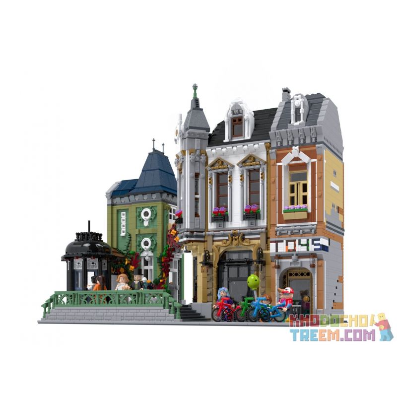 JIESTAR 89112 URGE 10190 non  TRUNG TÂM MUA SẮM ĐỒ CHƠI bộ đồ chơi xếp lắp ráp ghép mô hình Creator TOYS STORE AFOL SQUARE Sáng Tạo 4981 khối