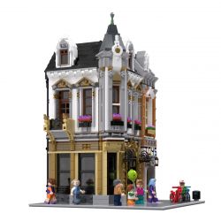 JIESTAR 89112 URGE 10190 non  TRUNG TÂM MUA SẮM ĐỒ CHƠI bộ đồ chơi xếp lắp ráp ghép mô hình Creator TOYS STORE AFOL SQUARE Sáng Tạo 4981 khối