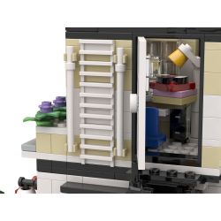 JIESTAR 89105 URGE 10196 MouldKing 16002 Mould King 16002 non  RỬA XE bộ đồ chơi xếp lắp ráp ghép mô hình Creator THE CAR WASH SHOP Sáng Tạo 2548 khối