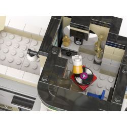 JIESTAR 89105 URGE 10196 MouldKing 16002 Mould King 16002 non  RỬA XE bộ đồ chơi xếp lắp ráp ghép mô hình Creator THE CAR WASH SHOP Sáng Tạo 2548 khối