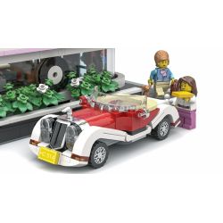 JIESTAR 89105 URGE 10196 MouldKing 16002 Mould King 16002 non  RỬA XE bộ đồ chơi xếp lắp ráp ghép mô hình Creator THE CAR WASH SHOP Sáng Tạo 2548 khối