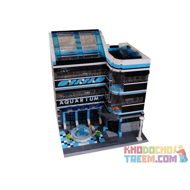 URGE 10186 non  BỂ NUÔI CÁ bộ đồ chơi xếp lắp ráp ghép mô hình Creator AQUARIUM Sáng Tạo 2234 khối