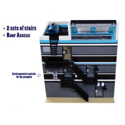 URGE 10186 non  BỂ NUÔI CÁ bộ đồ chơi xếp lắp ráp ghép mô hình Creator AQUARIUM Sáng Tạo 2234 khối