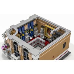 URGE 10195 non  BẢO TÀNG LỊCH SỬ bộ đồ chơi xếp lắp ráp ghép mô hình Creator HISTORY MUSEUM Sáng Tạo 2723 khối