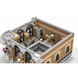 URGE 10195 non  BẢO TÀNG LỊCH SỬ bộ đồ chơi xếp lắp ráp ghép mô hình Creator HISTORY MUSEUM Sáng Tạo 2723 khối