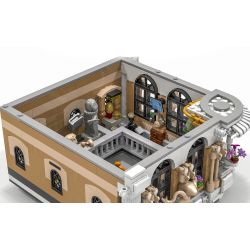 URGE 10195 non  BẢO TÀNG LỊCH SỬ bộ đồ chơi xếp lắp ráp ghép mô hình Creator HISTORY MUSEUM Sáng Tạo 2723 khối