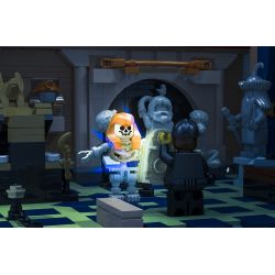 URGE 10195 non  BẢO TÀNG LỊCH SỬ bộ đồ chơi xếp lắp ráp ghép mô hình Creator HISTORY MUSEUM Sáng Tạo 2723 khối