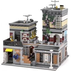 MOYU BLOCK MY82002 82002 JIESTAR 89127 URGE 10193 non  CỬA HÀNG SUSHI bộ đồ chơi xếp lắp ráp ghép mô hình Creator THE SUSHI COENER Sáng Tạo 2712 khối