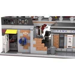 MOYU BLOCK MY82002 82002 JIESTAR 89127 URGE 10193 non  CỬA HÀNG SUSHI bộ đồ chơi xếp lắp ráp ghép mô hình Creator THE SUSHI COENER Sáng Tạo 2712 khối