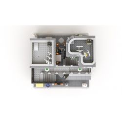 MOYU BLOCK MY82002 82002 JIESTAR 89127 URGE 10193 non  CỬA HÀNG SUSHI bộ đồ chơi xếp lắp ráp ghép mô hình Creator THE SUSHI COENER Sáng Tạo 2712 khối