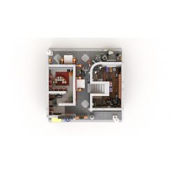 MOYU BLOCK MY82002 82002 JIESTAR 89127 URGE 10193 non  CỬA HÀNG SUSHI bộ đồ chơi xếp lắp ráp ghép mô hình Creator THE SUSHI COENER Sáng Tạo 2712 khối