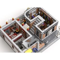 MOYU BLOCK MY82002 82002 JIESTAR 89127 URGE 10193 non  CỬA HÀNG SUSHI bộ đồ chơi xếp lắp ráp ghép mô hình Creator THE SUSHI COENER Sáng Tạo 2712 khối