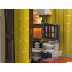 JIESTAR 89124 URGE 10187 non  QUÁN TRÀ bộ đồ chơi xếp lắp ráp ghép mô hình Creator THE TEA SHOP Sáng Tạo 2877 khối