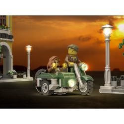 JIESTAR 89124 URGE 10187 non  QUÁN TRÀ bộ đồ chơi xếp lắp ráp ghép mô hình Creator THE TEA SHOP Sáng Tạo 2877 khối