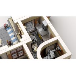 JIESTAR 89113 URGE 10194 non  QUẢNG TRƯỜNG ĐÀI PHUN NƯỚC bộ đồ chơi xếp lắp ráp ghép mô hình Creator THE FOUNTAIN SQUARE Sáng Tạo 2951 khối