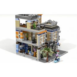 JIESTAR 89121 URGE 10192 non  CỬA HÀNG MŨ bộ đồ chơi xếp lắp ráp ghép mô hình Creator HAT´S STORE Sáng Tạo 2895 khối