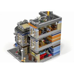 JIESTAR 89121 URGE 10192 non  CỬA HÀNG MŨ bộ đồ chơi xếp lắp ráp ghép mô hình Creator HAT´S STORE Sáng Tạo 2895 khối