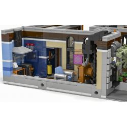 JIESTAR 89121 URGE 10192 non  CỬA HÀNG MŨ bộ đồ chơi xếp lắp ráp ghép mô hình Creator HAT´S STORE Sáng Tạo 2895 khối