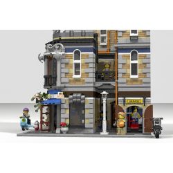 JIESTAR 89121 URGE 10192 non  CỬA HÀNG MŨ bộ đồ chơi xếp lắp ráp ghép mô hình Creator HAT´S STORE Sáng Tạo 2895 khối