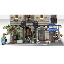 JIESTAR 89121 URGE 10192 non  CỬA HÀNG MŨ bộ đồ chơi xếp lắp ráp ghép mô hình Creator HAT´S STORE Sáng Tạo 2895 khối