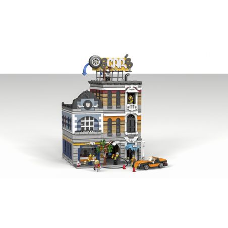 URGE 10191 non  CỬA HÀNG SỬA CHỮA Ô TÔ bộ đồ chơi xếp lắp ráp ghép mô hình Creator OSCAR´S WHEELS Sáng Tạo 2759 khối