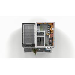 URGE 10191 non  CỬA HÀNG SỬA CHỮA Ô TÔ bộ đồ chơi xếp lắp ráp ghép mô hình Creator OSCAR´S WHEELS Sáng Tạo 2759 khối