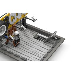 URGE 10191 non  CỬA HÀNG SỬA CHỮA Ô TÔ bộ đồ chơi xếp lắp ráp ghép mô hình Creator OSCAR´S WHEELS Sáng Tạo 2759 khối