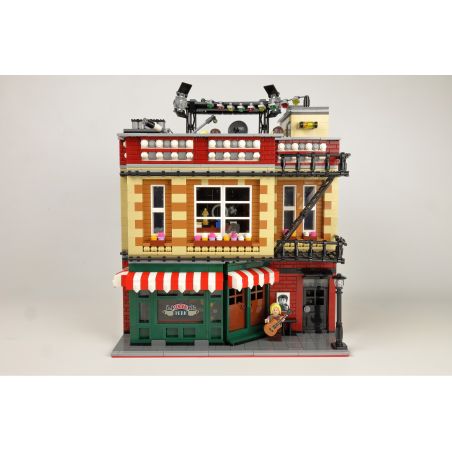 JIESTAR 89106 URGE 10189 MouldKing 16014 Mould King 16014 REBRICKABLE MOC-34463 34463 MOC34463 non  CÁC BẠN XÂY DỰNG LÝ THUYẾT VỤ NỔ LỚN bộ đồ chơi xếp lắp ráp ghép mô hình Creator CENTRAL PERK BIG BANG THEORY MODULAR Sáng Tạo 4294 khối