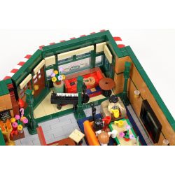 JIESTAR 89106 URGE 10189 MouldKing 16014 Mould King 16014 REBRICKABLE MOC-34463 34463 MOC34463 non  CÁC BẠN XÂY DỰNG LÝ THUYẾT VỤ NỔ LỚN bộ đồ chơi xếp lắp ráp ghép mô hình Creator CENTRAL PERK BIG BANG THEORY MODULAR Sáng Tạo 4294 khối