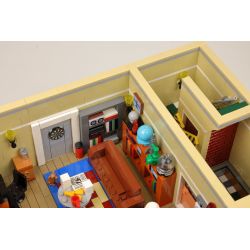 JIESTAR 89106 URGE 10189 MouldKing 16014 Mould King 16014 REBRICKABLE MOC-34463 34463 MOC34463 non  CÁC BẠN XÂY DỰNG LÝ THUYẾT VỤ NỔ LỚN bộ đồ chơi xếp lắp ráp ghép mô hình Creator CENTRAL PERK BIG BANG THEORY MODULAR Sáng Tạo 4294 khối