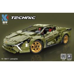 KAIYU K86111 86111 non  LAMBORGHINI SIAN. tỷ lệ 1:10 bộ đồ chơi xếp lắp ráp ghép mô hình  LANBORGHINIS Kỹ Thuật Công Nghệ Cao Mô Hình Phương Tiện