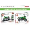 SEMBO 701112 non  KAWASAKI Z1000. bộ đồ chơi xếp lắp ráp ghép mô hình Motorcycle Motorbike Xe Hai Bánh 227 khối