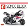 SEMBO 701114 non  HONDA CBR1000RR. bộ đồ chơi xếp lắp ráp ghép mô hình Motorcycle Motorbike Xe Hai Bánh 289 khối