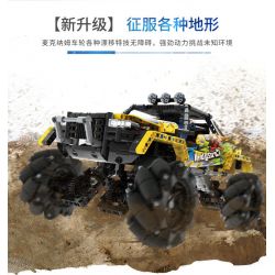 QIHUI 9802 non  STUNT DRIFT XE ĐỊA HÌNH DẪN ĐỘNG BỐN BÁNH bộ đồ chơi xếp lắp ráp ghép mô hình  Kỹ Thuật Công Nghệ Cao Mô Hình Phương Tiện 1030 khối