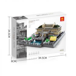 WANGE 5226 non  KHÁCH SẠN IMPERIAL bộ đồ chơi xếp lắp ráp ghép mô hình Architecture THE IMPERIAL HOTEL OF TOKYO Công Trình Kiến Trúc 1373 khối