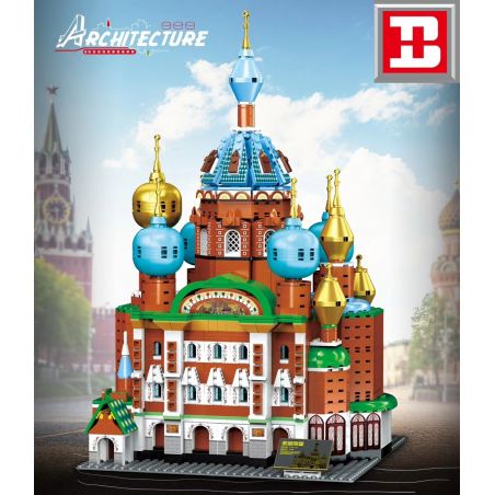 HAPPY BUILD YC-20003 20003 YC20003 non  NHÀ THỜ CHÚA CỨU THẾ TRÊN MÁU ĐỔ Ở ST.PETERSBURG NGA 1 400 tỷ lệ 1:400 bộ đồ chơi xếp lắp ráp ghép mô hình Architecture ARCHITECTURE ST.PETERSBURG Công Trình Kiến Trúc 1298 khối