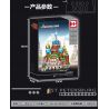 HAPPY BUILD YC-20003 20003 YC20003 non  NHÀ THỜ CHÚA CỨU THẾ TRÊN MÁU ĐỔ Ở ST.PETERSBURG NGA 1 400 tỷ lệ 1:400 bộ đồ chơi xếp lắp ráp ghép mô hình Architecture ARCHITECTURE ST.PETERSBURG Công Trình Kiến Trúc 1298 khối